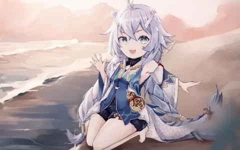 星铁女角色白露清凉照，星穹铁道白露无布料无小爱心怎么回事